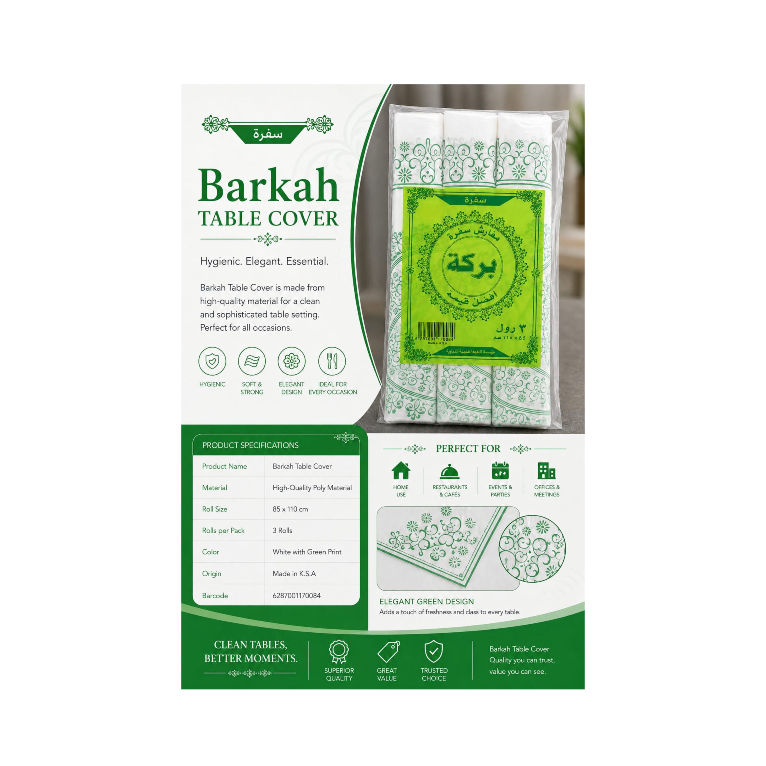 Barkah Table Mats Roll ( Sufra) - Image 2