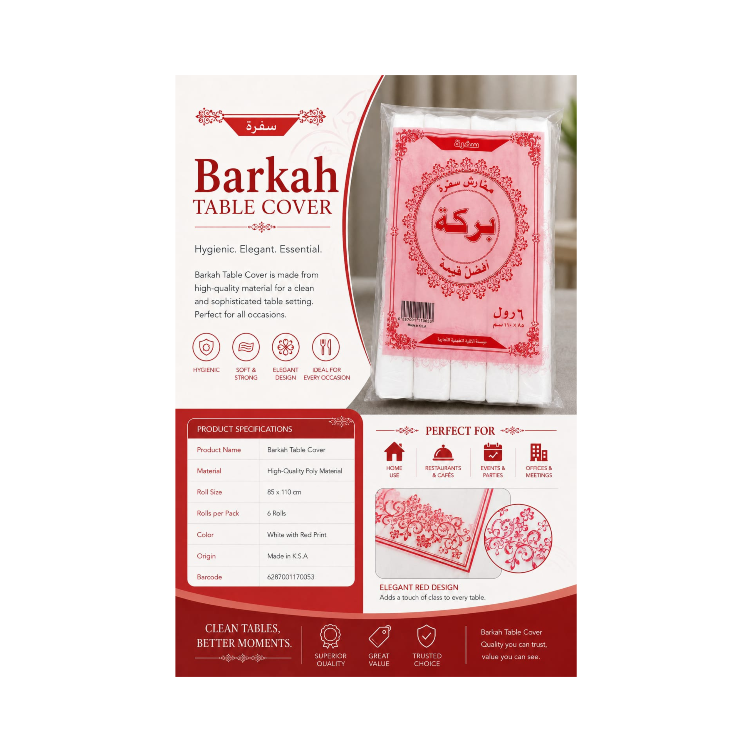 Barkah Table Mats Roll ( Sufra) - Image 3